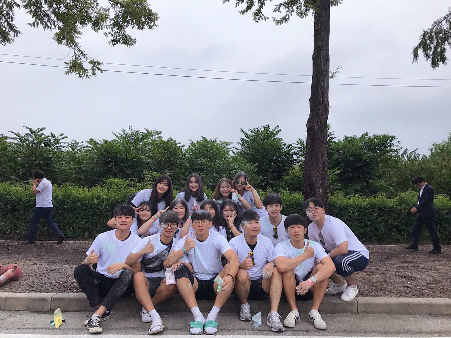 2018년 컬러풀런 행사 및 야구관람