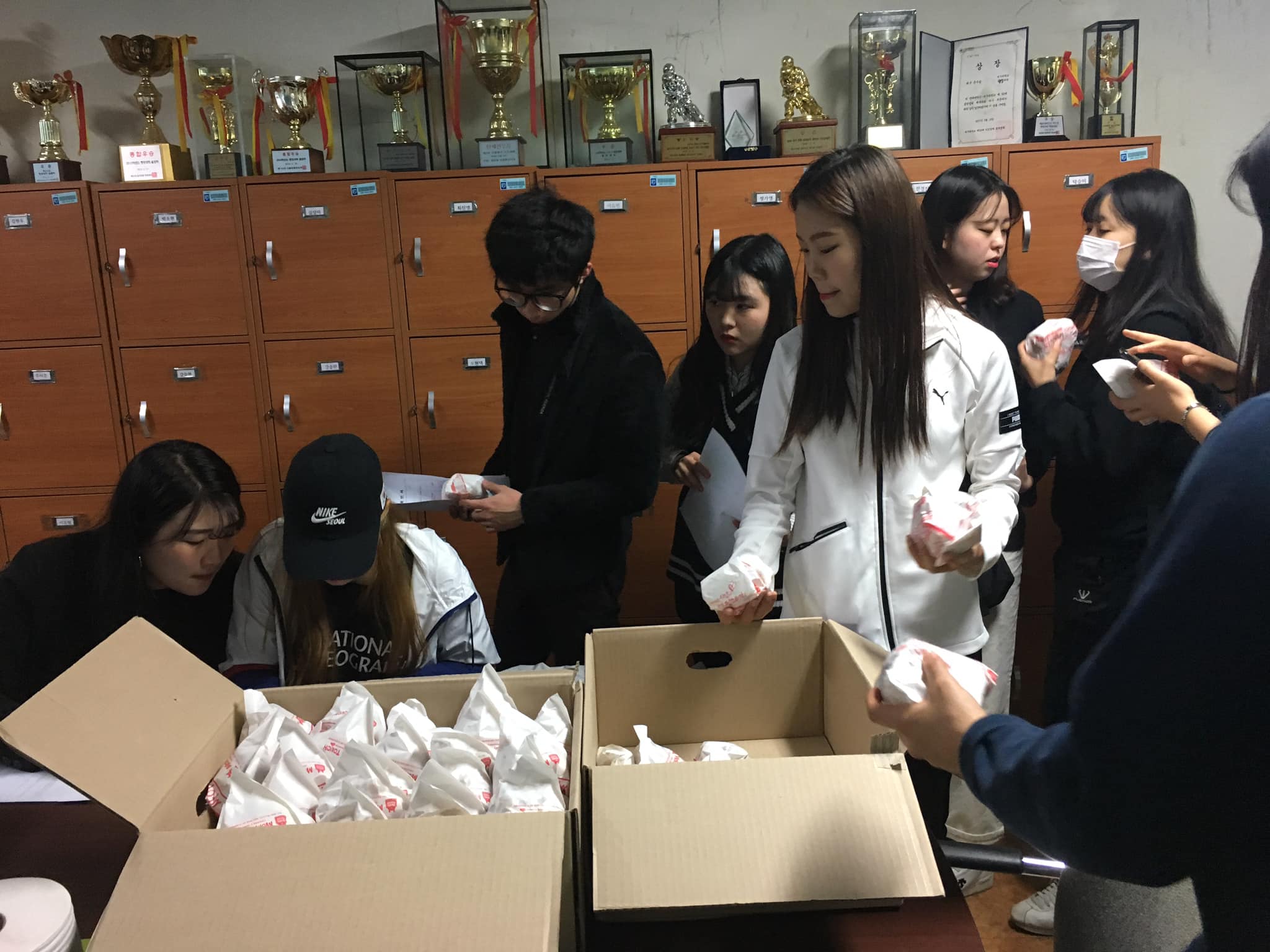 2019년도 중간고사 시험전 야식행사